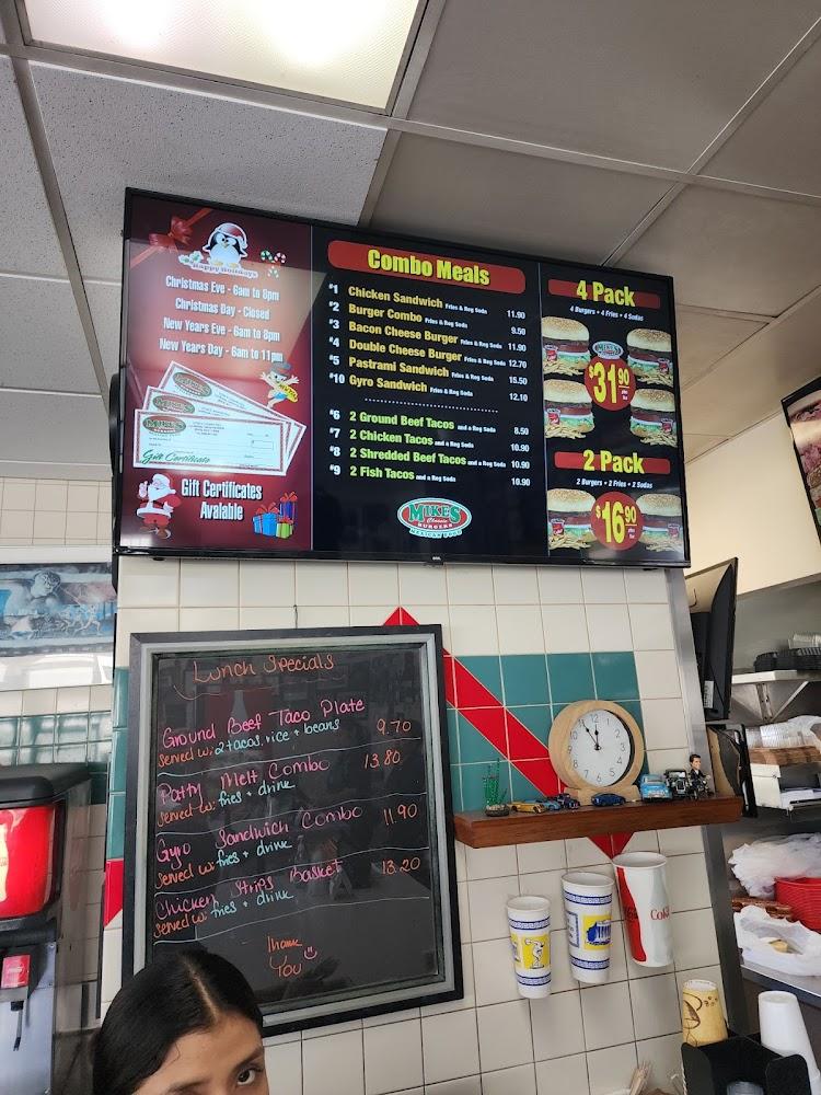 Mike's Classic Burgers Menu image 1